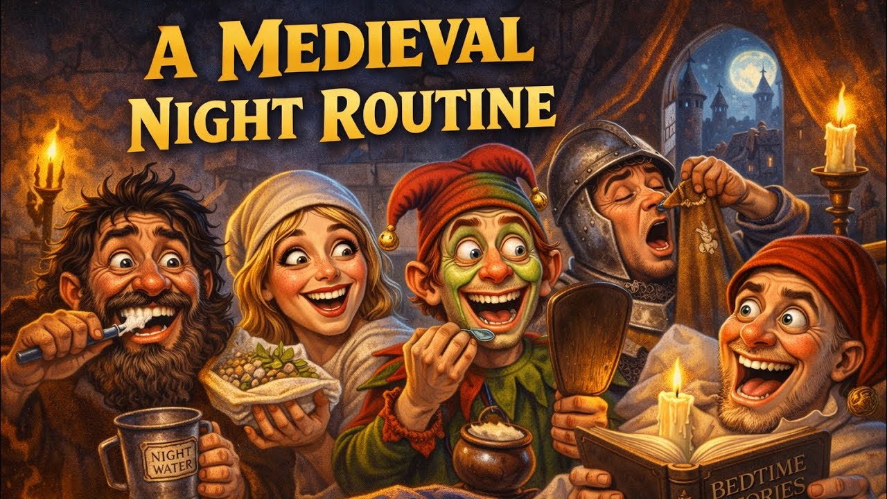 A Medieval Night Routine | Boring History For Sleep