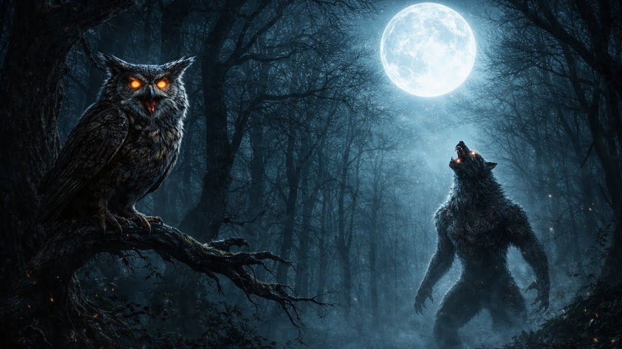 🐺*Werewolf ullu 🦉 आदमखोर भेड़िया और शैतानी उल्लू🦉#public #horror #ullu #trending 