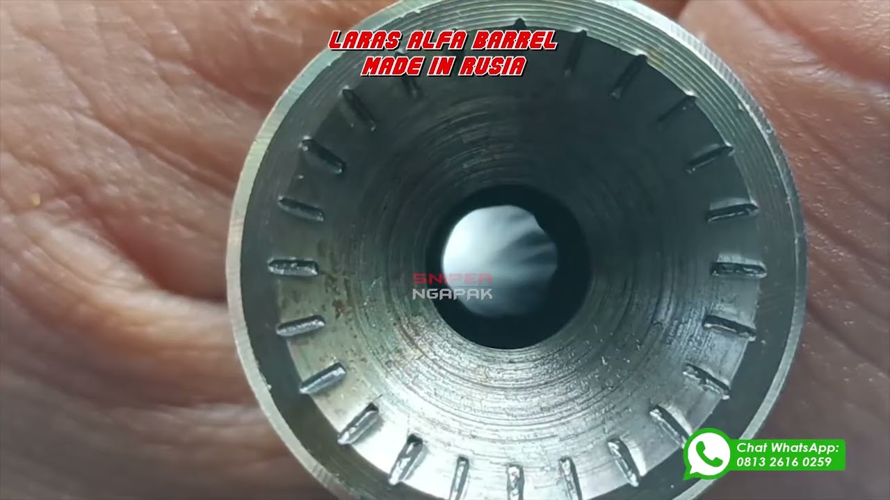 LARAS ALFA BARREL MADE IN RUSIA   KHUSUS MIMIS SLUG DAN LONG RANGE