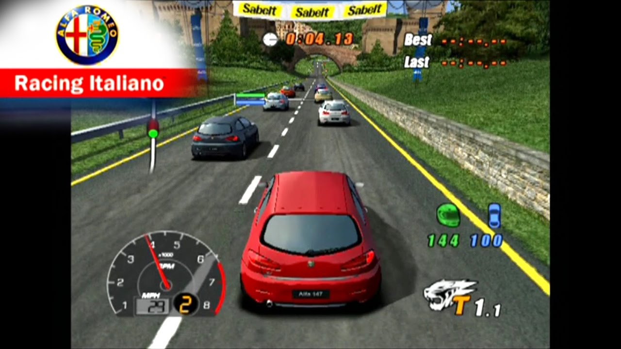 Alfa Romeo Racing Italiano ... (PS2) Gameplay