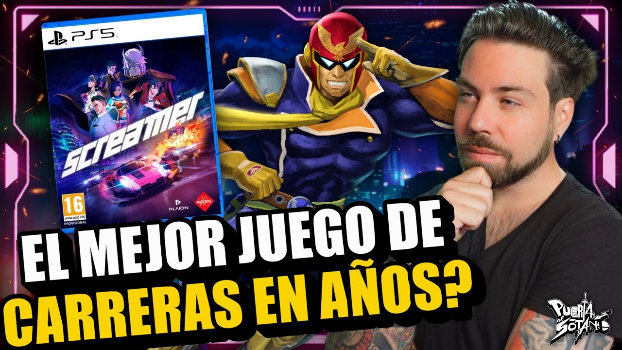 🔥El MEJOR juego de CARRERAS en a&ntilde;os? Screamer es lo m&aacute;s parecido a F-ZERO que he jugado en 20 a&ntilde;os
