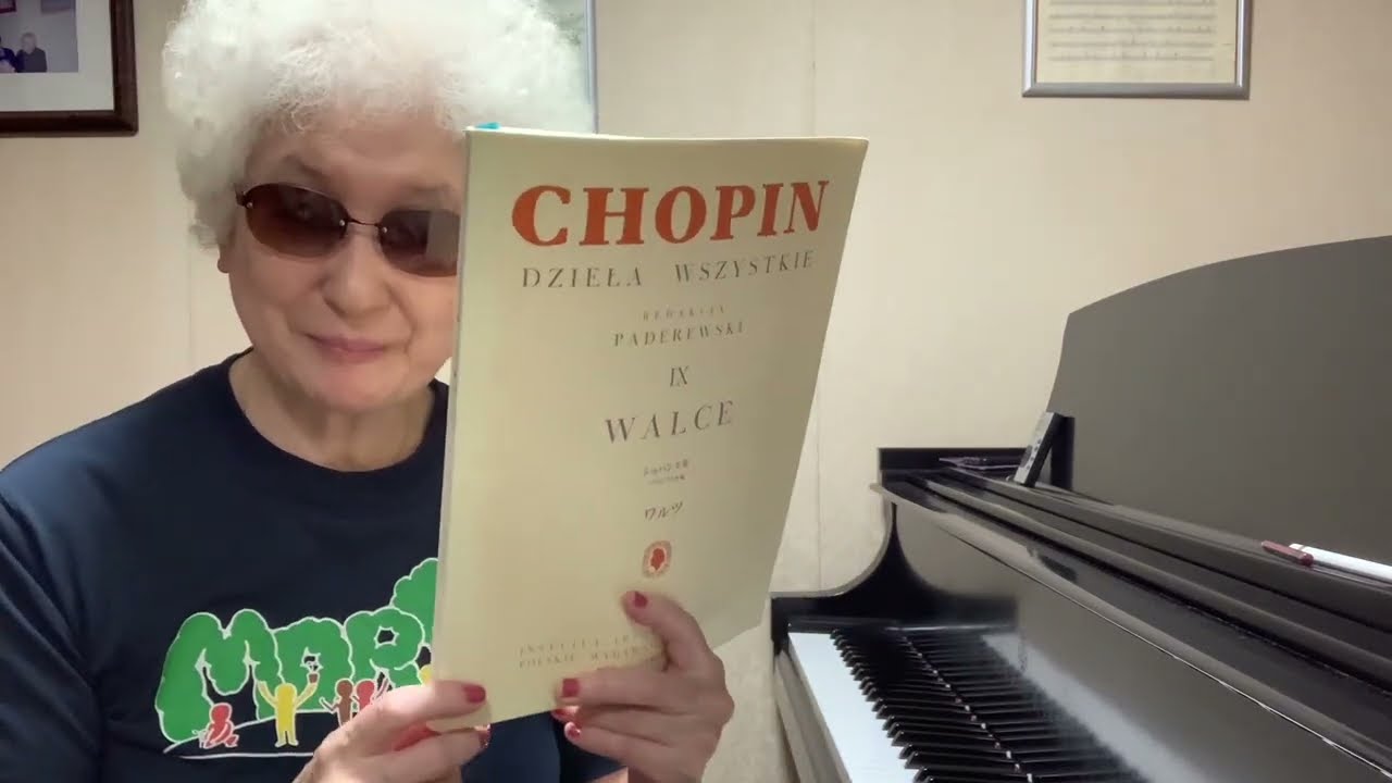 Waltz by Chopin Op.64No.2.    I'll give concerts in the fall. I would be so happy if you could come!