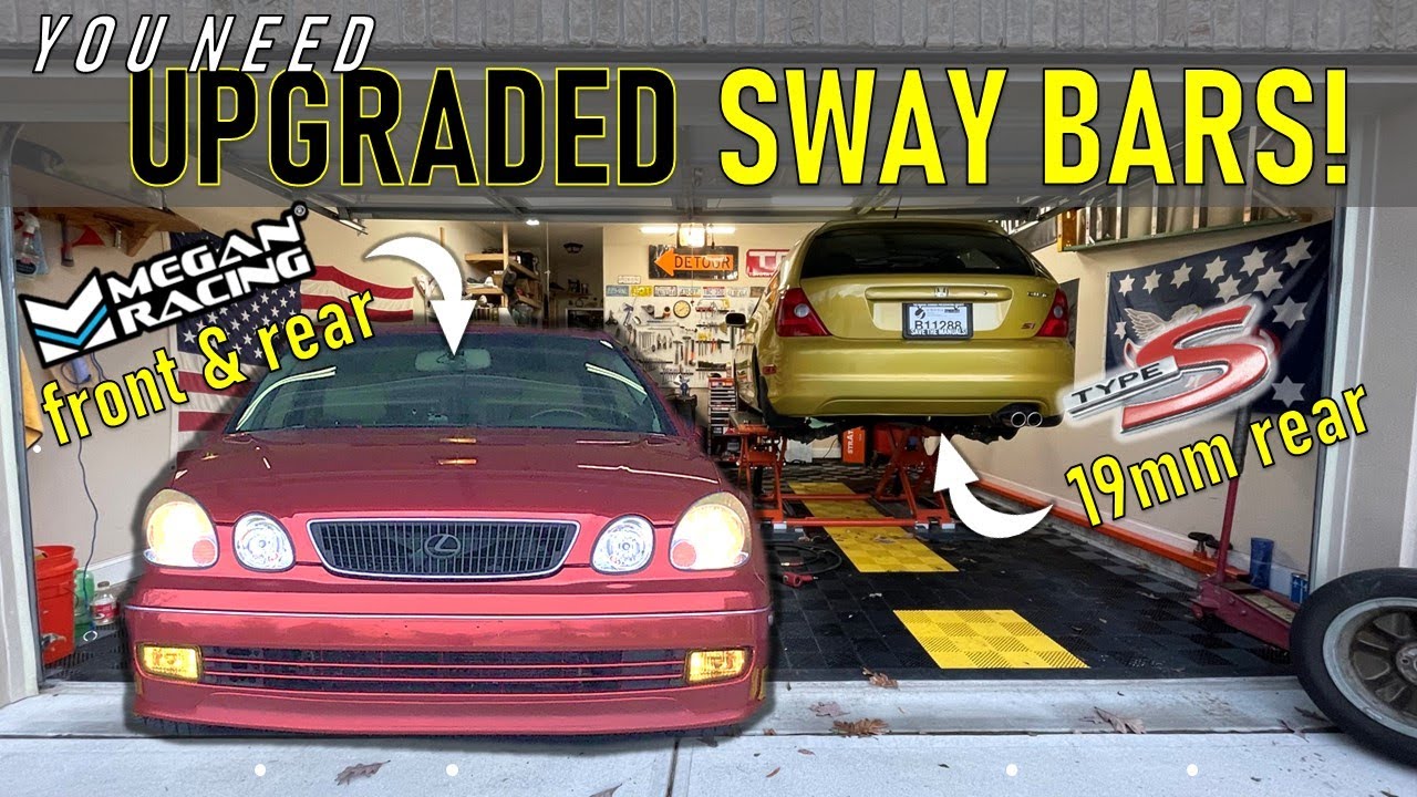 Upgraded sway bars rock! Let's take a closer look. RWD and FWD vehicles shown.