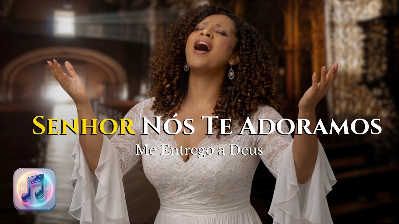 Senhor, Nós Te Adoramos | 1 Hora de Hinos Cantados de Louvor e Entrega