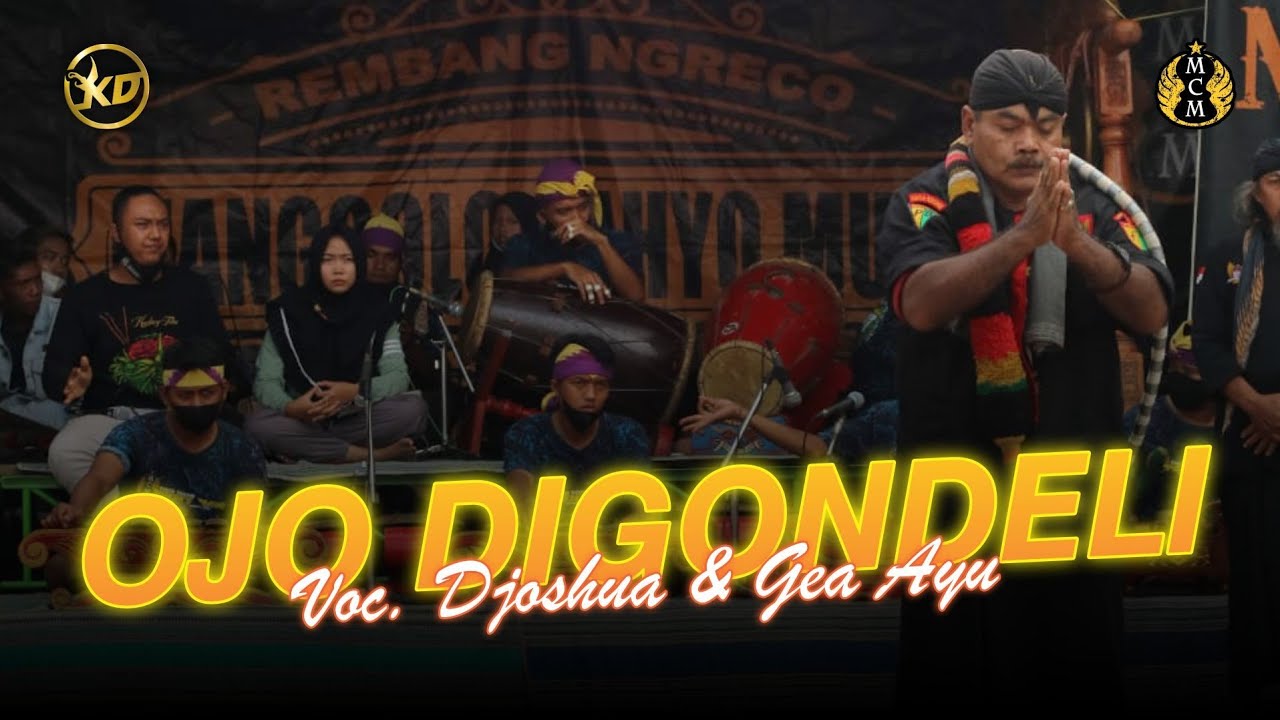OJO DIGONDELI   --  Voc. Djoshua Permadi & Gea Ayu -- Manggolo Cahyo Mudo (Cover)