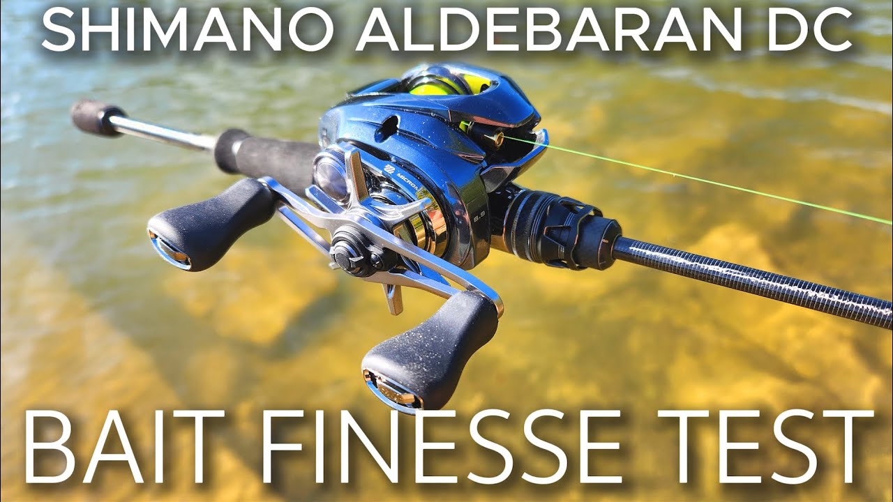 Shimano Aldebaran DC BAIT FINESSE TEST... AT LAST!!!