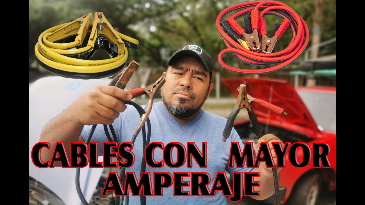 cables para pasar corriente  de mayor amperaje