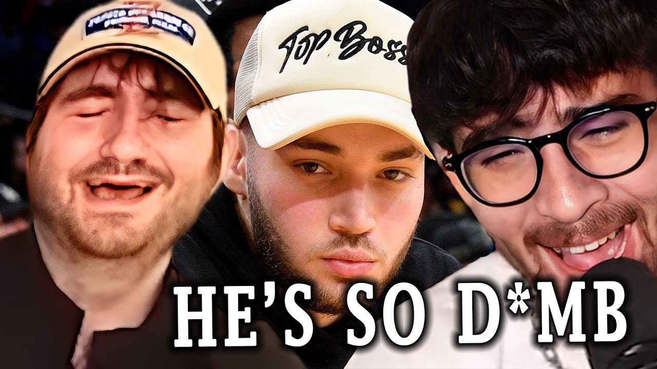 Adin Ross Just Like A Kid | Hasanabi reacts
