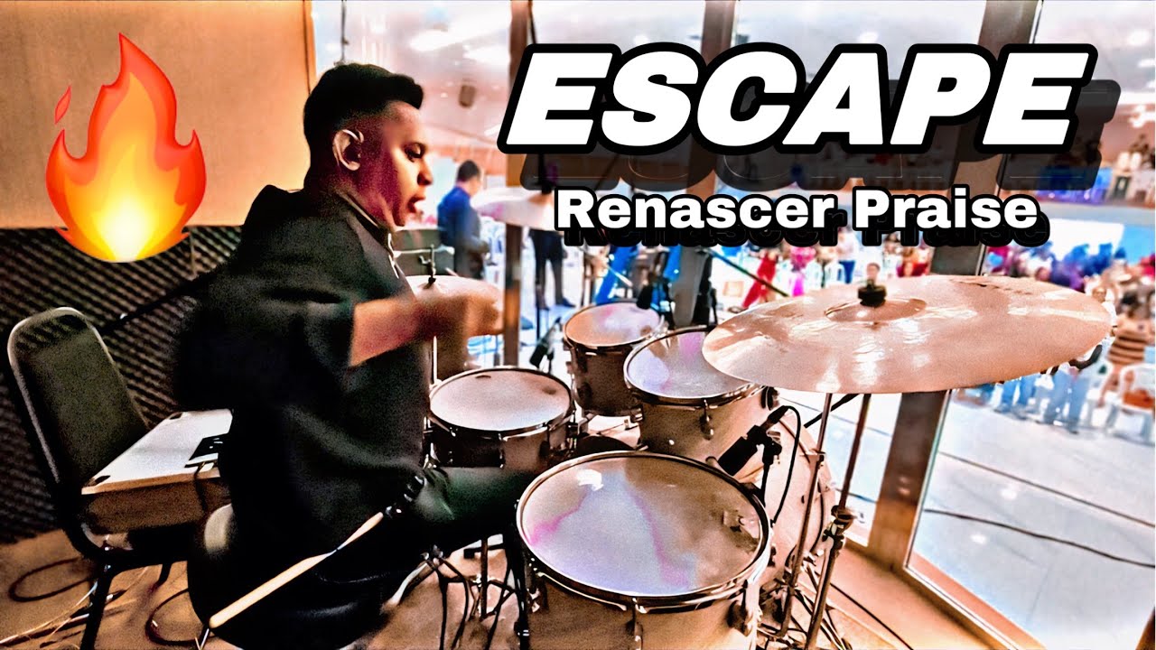 ESCAPE/ Renascer Praise 🔥😱 Edi Shao drum cam 🔥