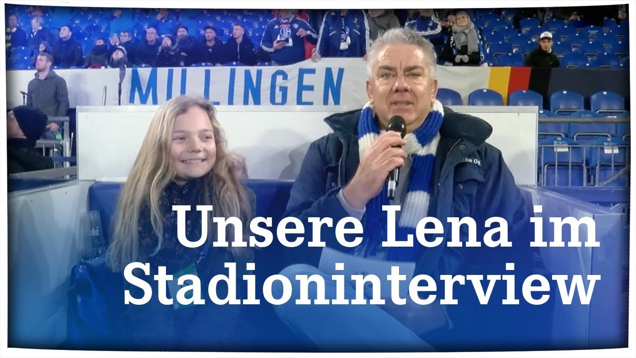 Unsere Lena im Stadioninterview - FC Schalke 04 Leichtathletik