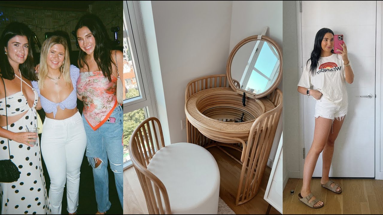 WEEK IN MY LIFE in the CITY | back on track in NYC! new furniture, botox, how i edit my pics