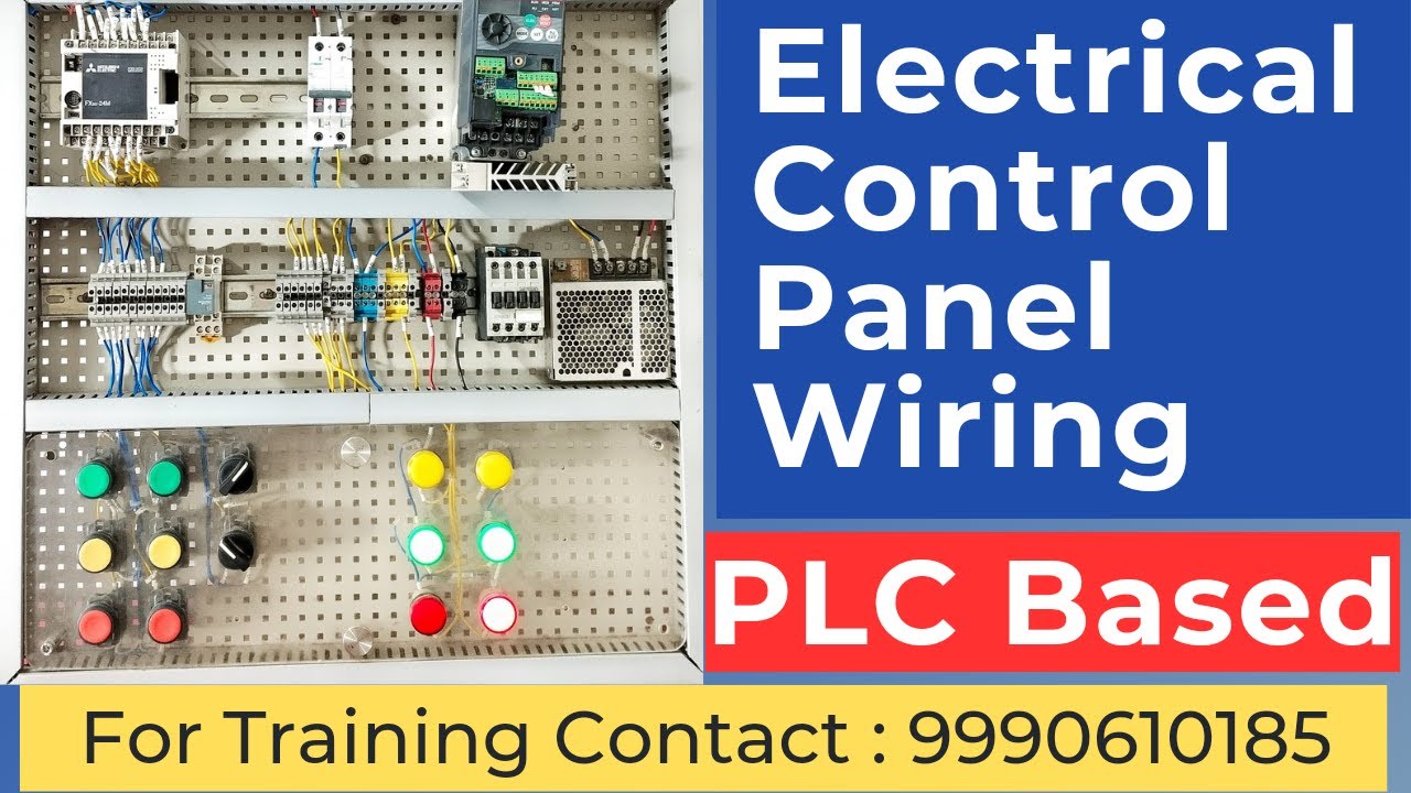 PLC - Electrical Control Panel | Industrial Machine Electrical Panel Wiring and Designing Training