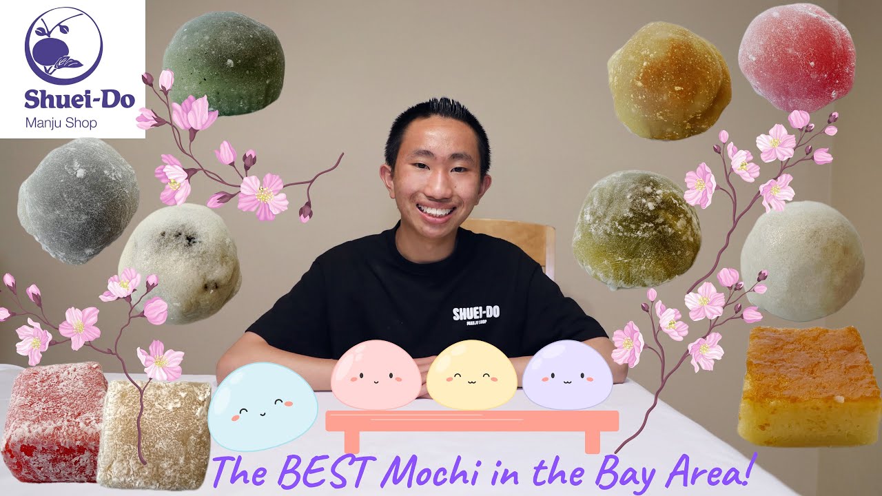 Trying Everything On The Menu At Shuei-Do! |  The BEST Mochi In The Bay Area!!!