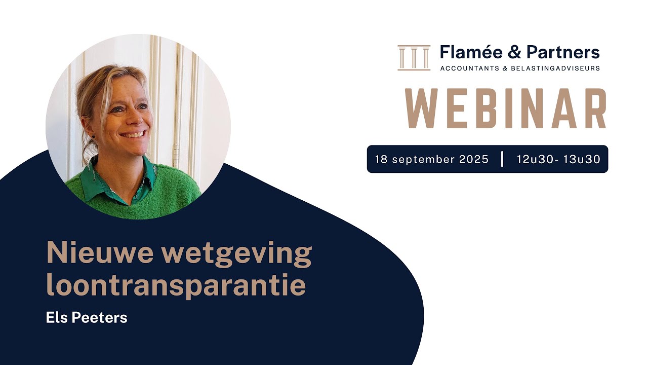 Webinar | Nieuwe wetgeving loontransparantie