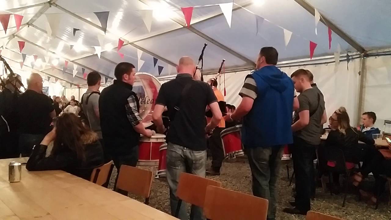 Kilclean Pipe Band 9th july Newtownstewart