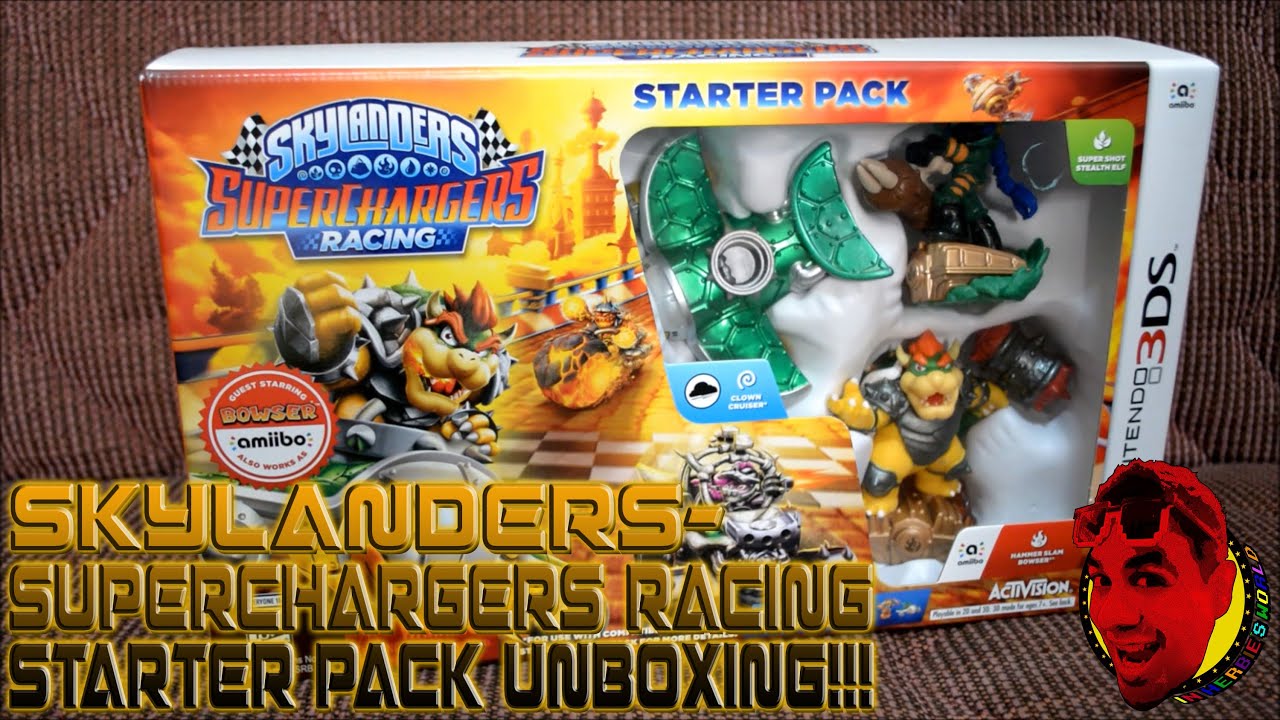 Skylanders SuperChargers Racing- Starter Pack! {Nintendo 3DS} {UNBOXING}