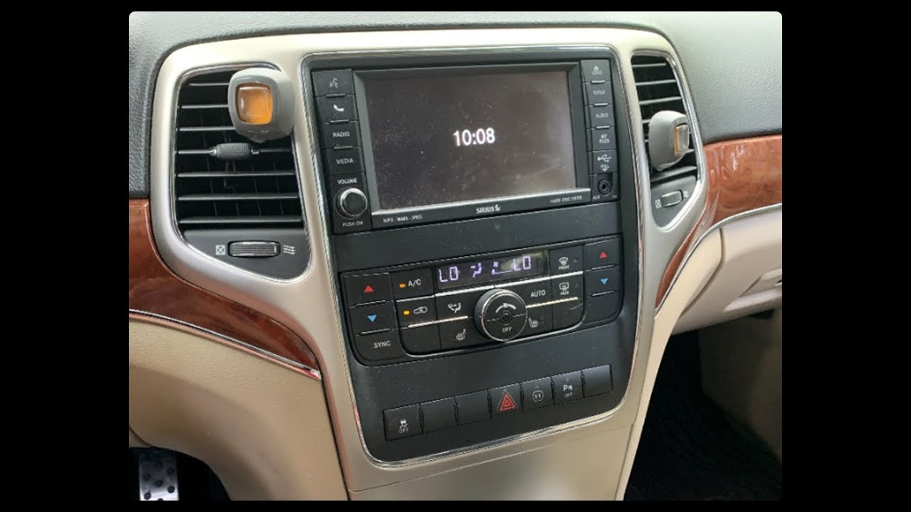 2011 Jeep Grand Cherokee - Center Dash Panel Removal