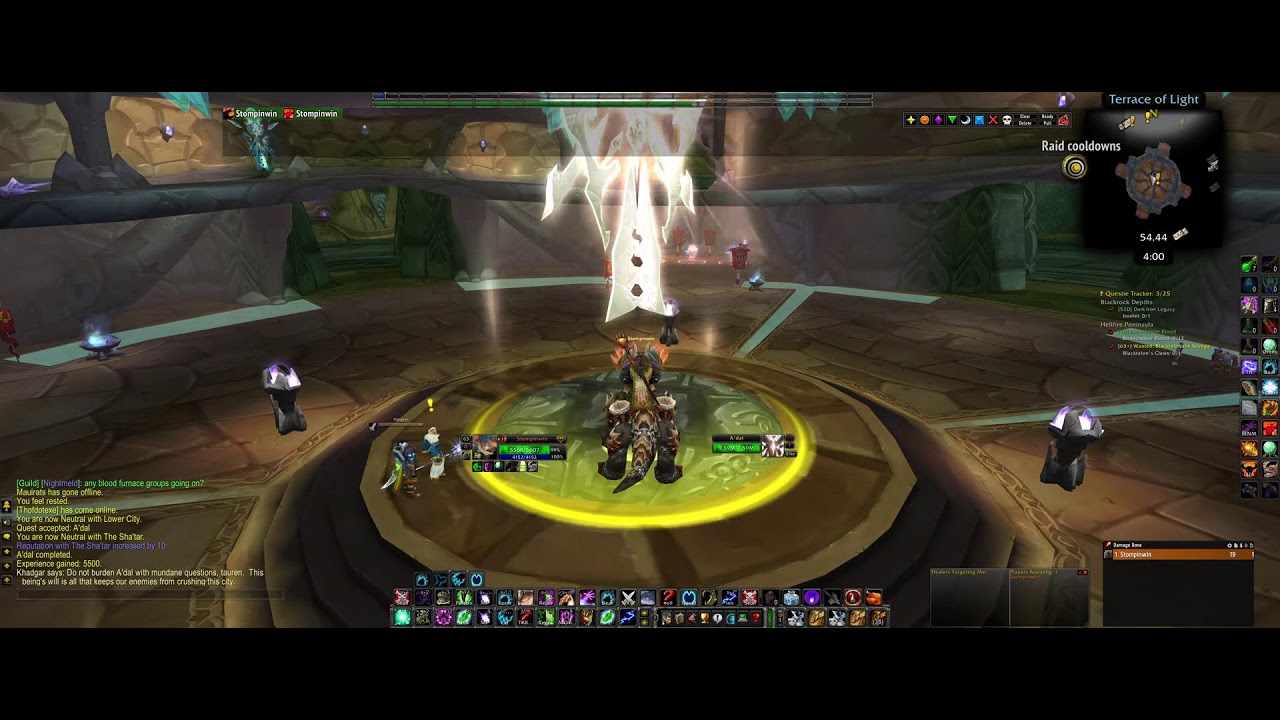 WoW TBC Feral Dungeon Leveling