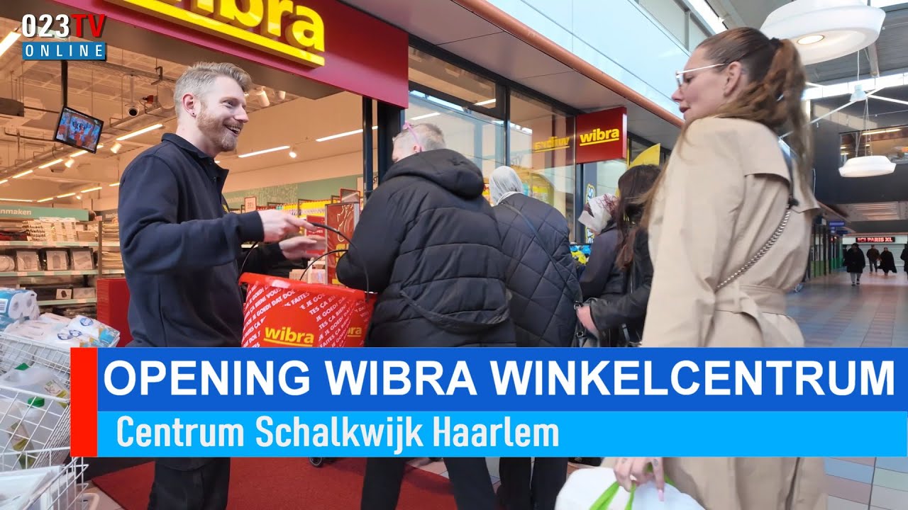 Opening WIBRA filiaal Centrum Schalkwijk