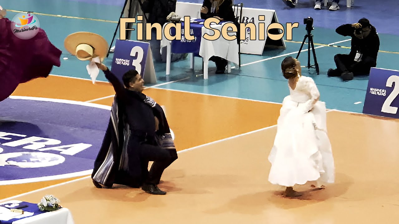 FINAL SENIOR Nacional del XVIII Concurso Marinera en el Mundo Miraflores 2024 | La Concheperla