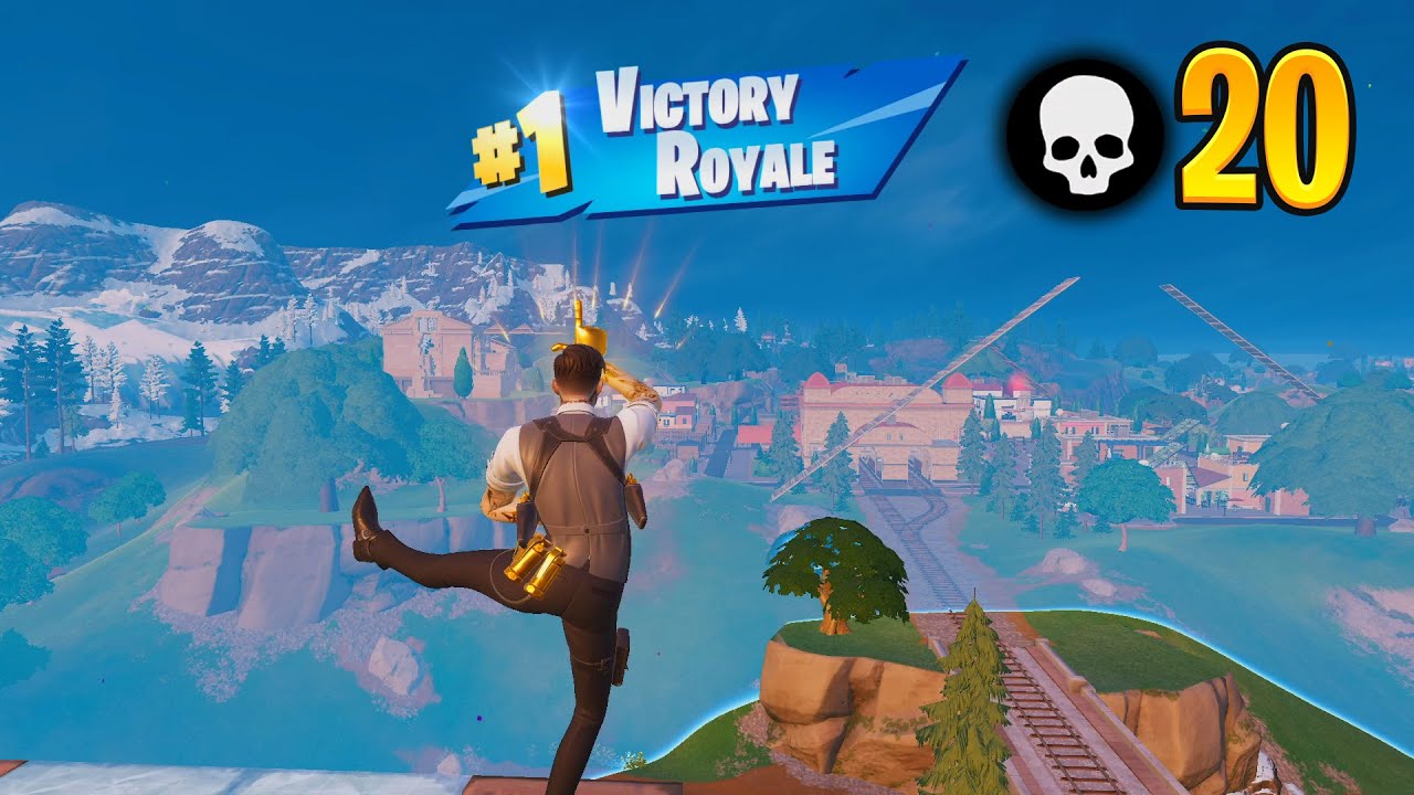 High Kill Solo Ranked Win Gameplay (Fortnite Chapter 5 Season 1)