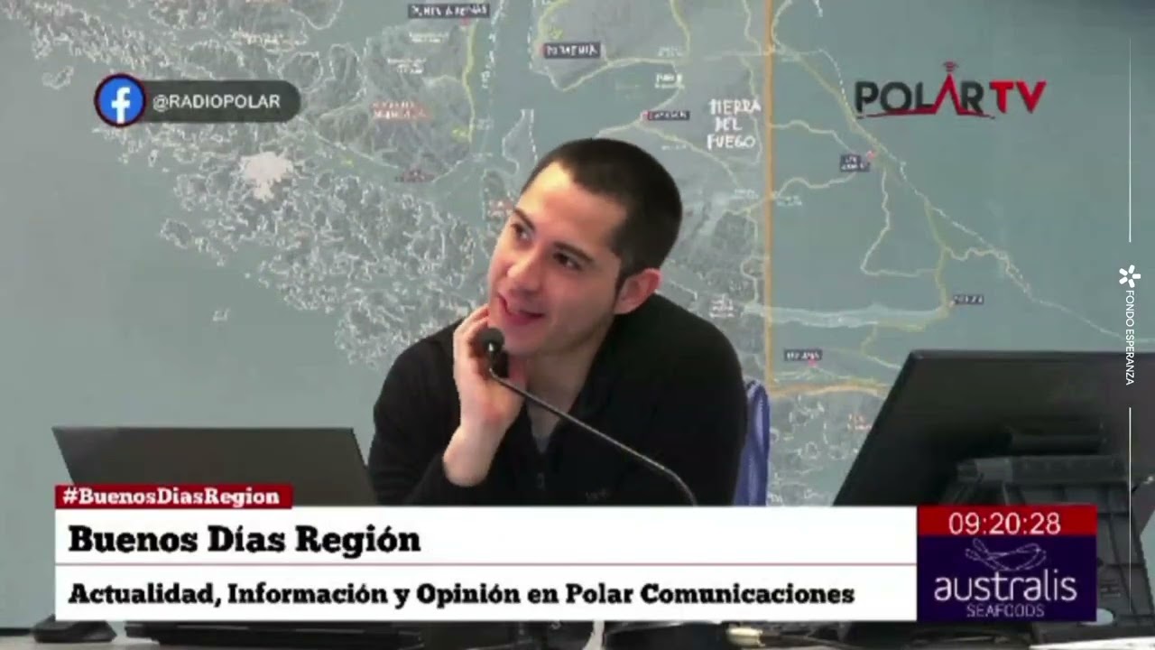 Karina Gómez en Radio Polar