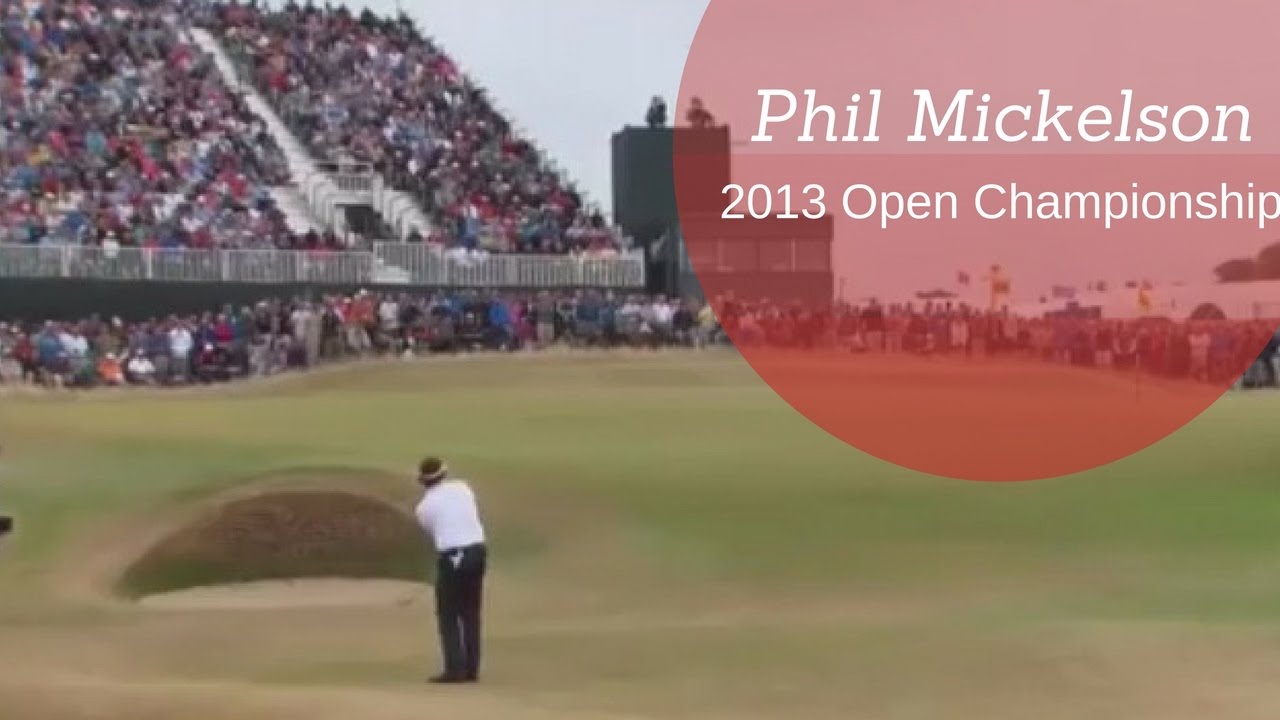 Phil Mickelson | 2013 Open Championship | Muirfield
