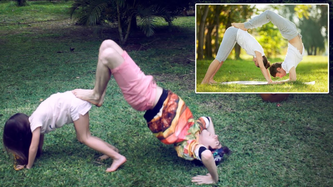 RETO DE YOGA | YOGA CHALLENGE con mi hermanita | Alejo Igoa