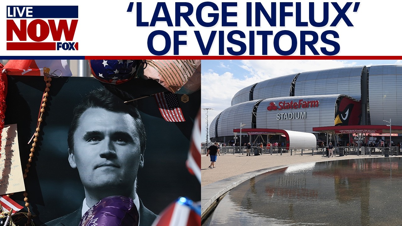 Security concerns for Charlie Kirk's memorial in Arizona