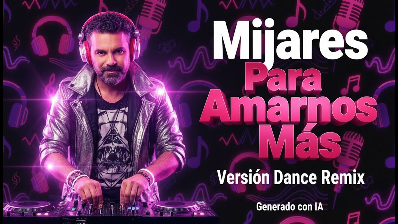Mijares – Para Amarnos Más | Cover IA Dance Remix 80s para enamorados
