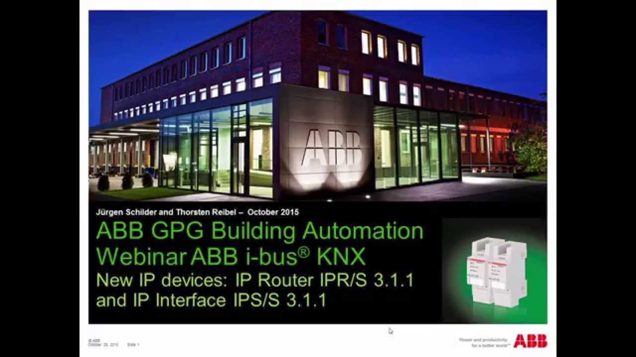 Webinar about new IP Devices Part I (IP Router IPR/S 3.1.1 and IP Interface IPS/S 3.1.1)