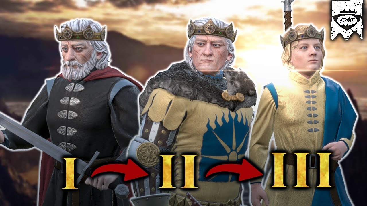 I Created a LINE OF KINGS In the Andal Invasion CK3 AGOT