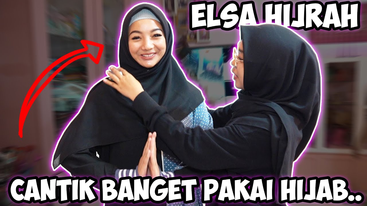 ELSA IKATAN CINTA PAKAI HIJAB.. Pangling Banget.. II @GLENCACHYSARA @SingkyeTV