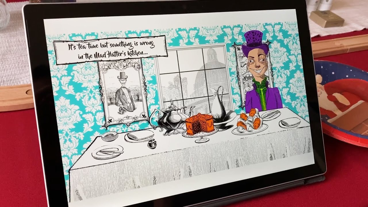 Alice In Typhoidland - Articulate Storyline 360 Game Experience. Tablet App Playtest 🚀