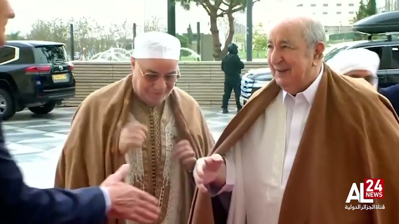كبار المسؤولين في الدولة وأعضاء السلك الدبلوماسي في الجزائر يقدمون تهاني العيد للرئيس تبون