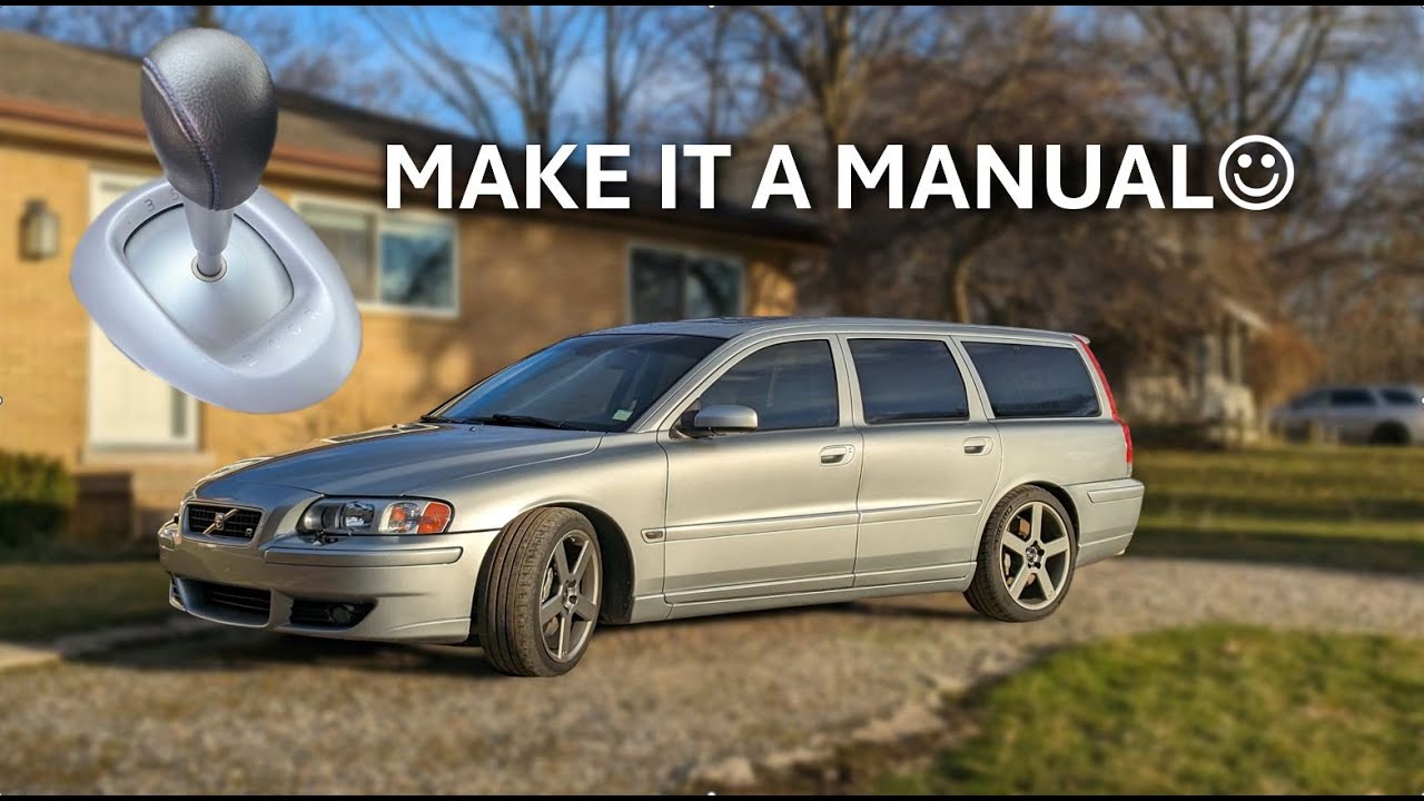 How to Manual Swap a Volvo V70R ||  PT1 Disassembly