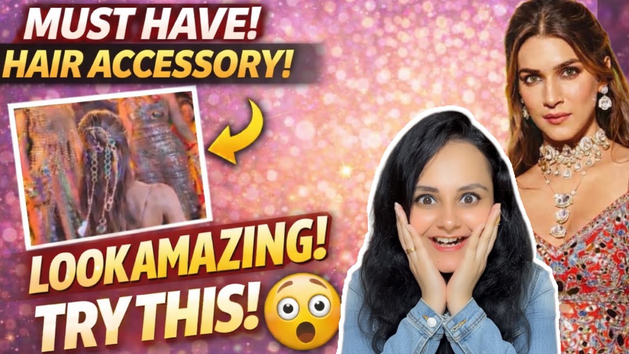 Kriti Sanon Inspired Hair Accessory | Easy Wedding DIY | DIY Hair Accessories