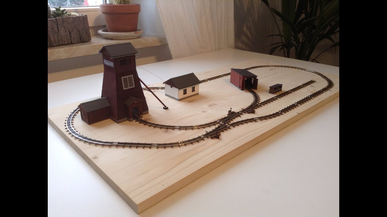 der Bau eines Busch H0f Feldbahndiorama/ Grubenbahndiorama Teil 1 (Modelleisenbahn)