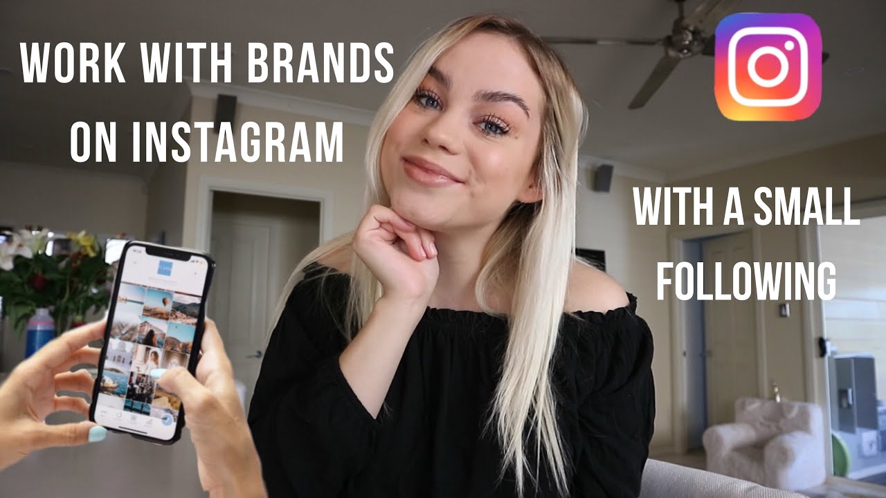 How to work with brands on Instagram with a small following// Start Promotig Products for free!