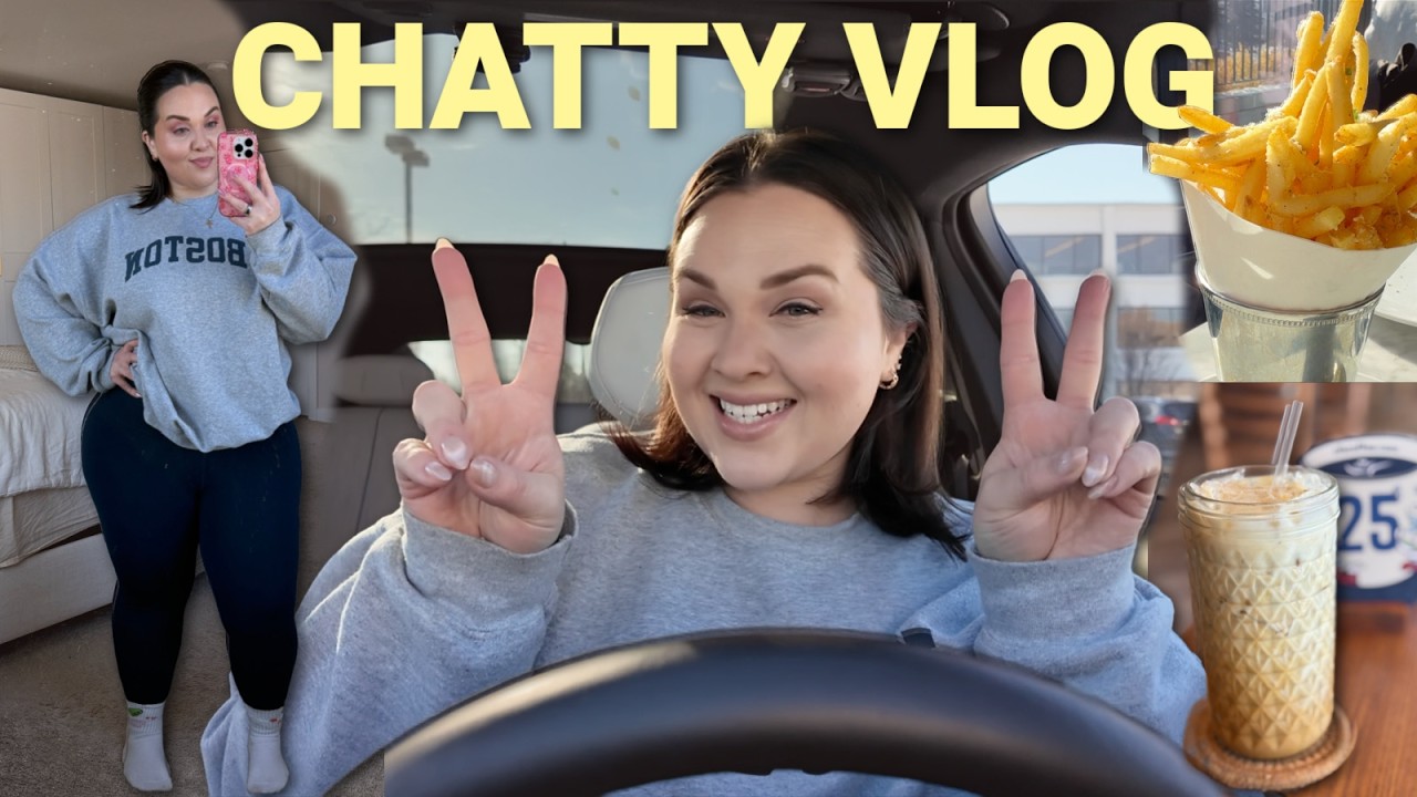 CHATTY VLOG| Girl Lunch & Trying the Worst Vitamins Ever - SRV #650