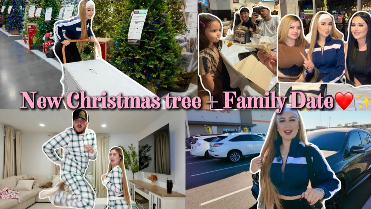 Christmas Tree Shopping + Family Day Vlog 🎄✨