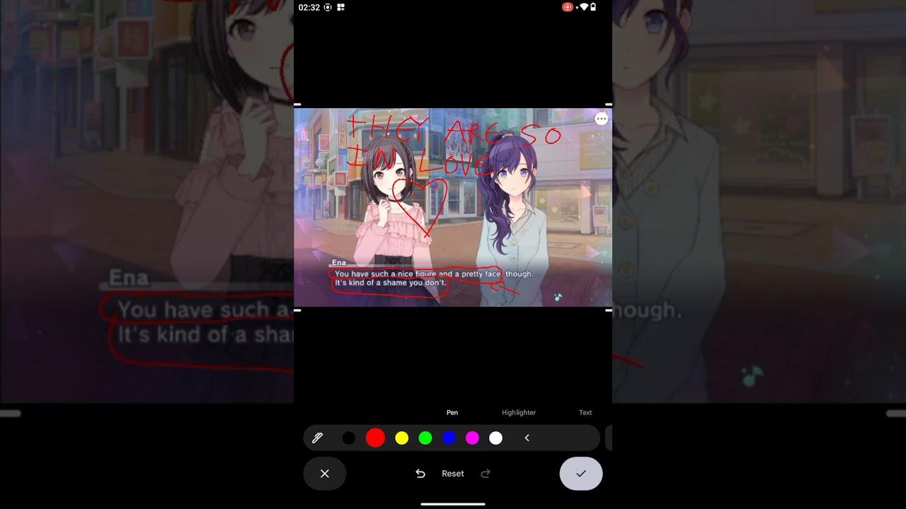 CUTE MAFUENA CONVERSATION I TOOK A PHOTO OF!♡♡
