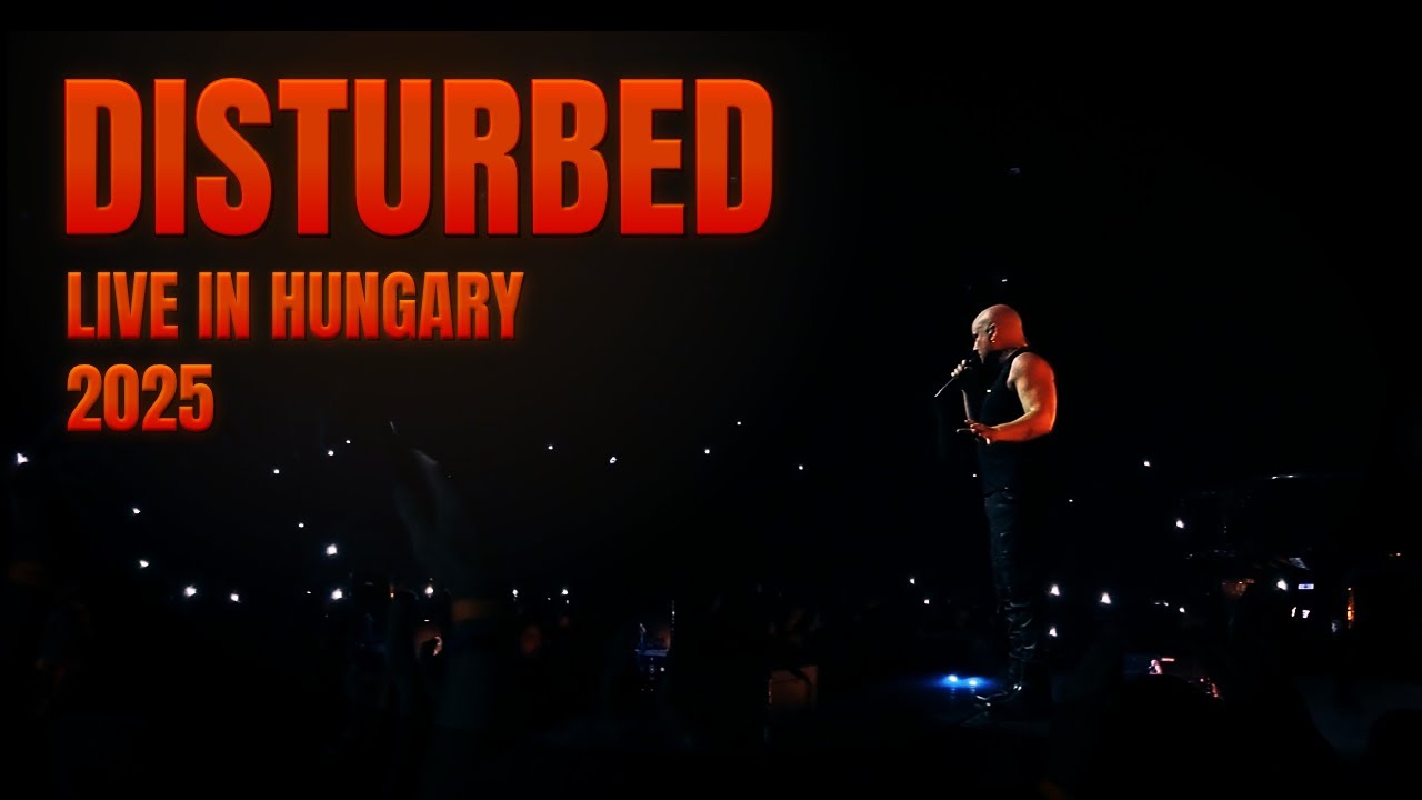 Disturbed live in Hungary 2025 (crowd recording)