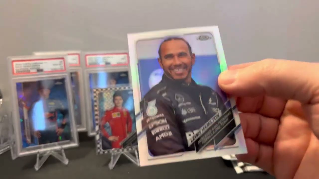 Race Day PSA Return Max Verstappen and Lewis Hamilton Review and Topps Chrome Formula 1 Lite Opening