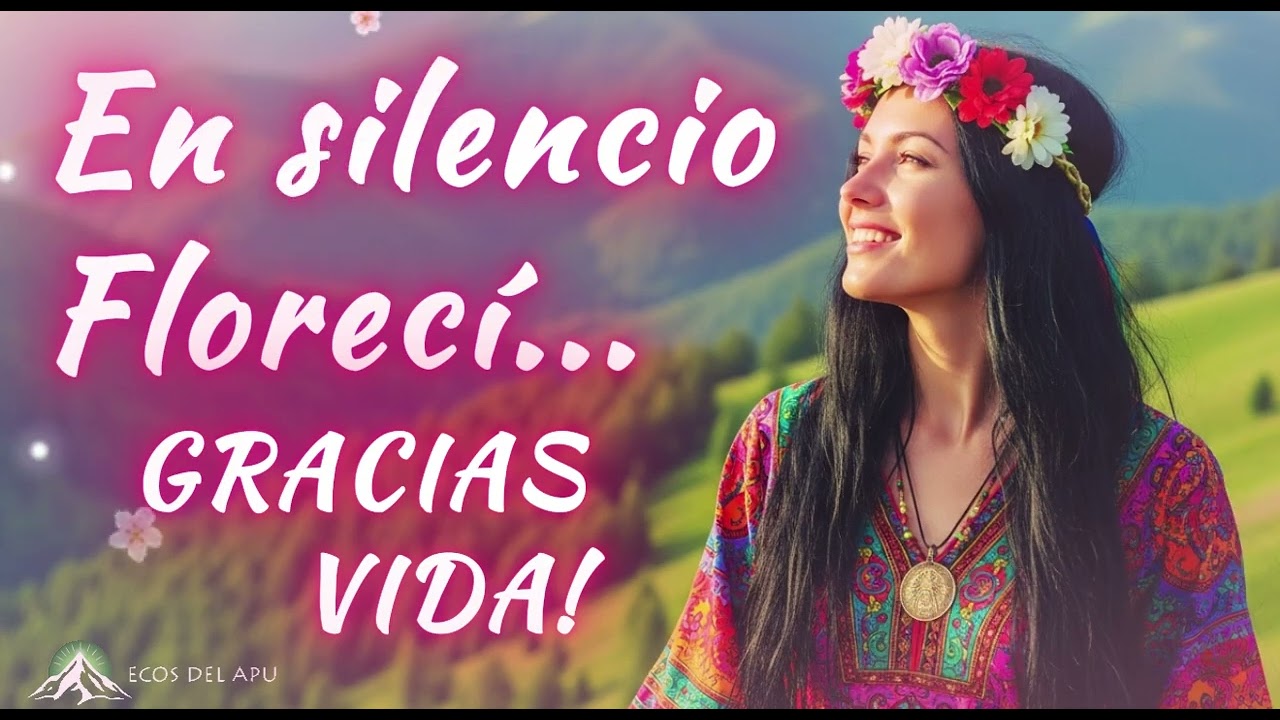 CANTO MEDICINA para Activar la GRATITUD en tu Vida 🌺 Florecí