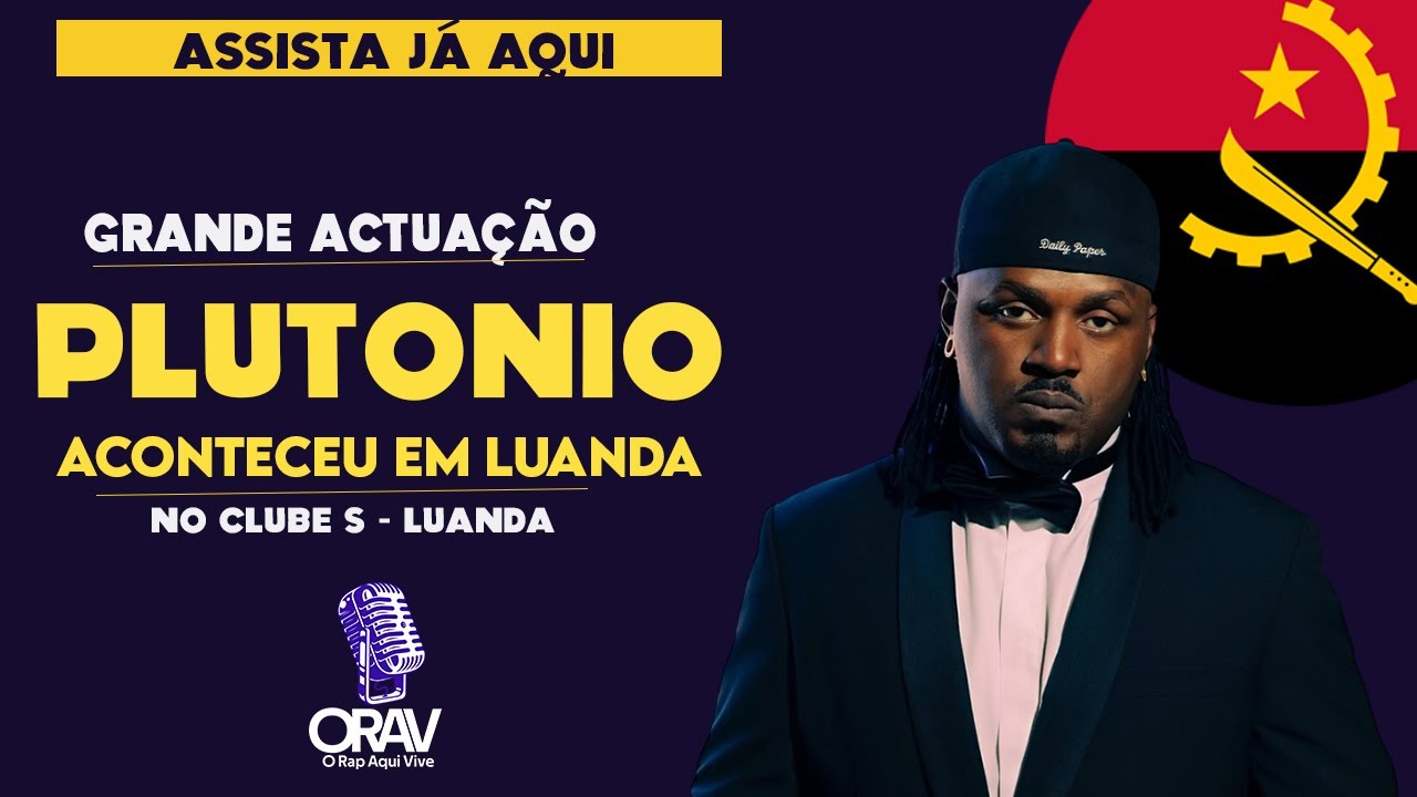 Plutonio actuação no Clube S em Luanda | SHOW COMPLETO