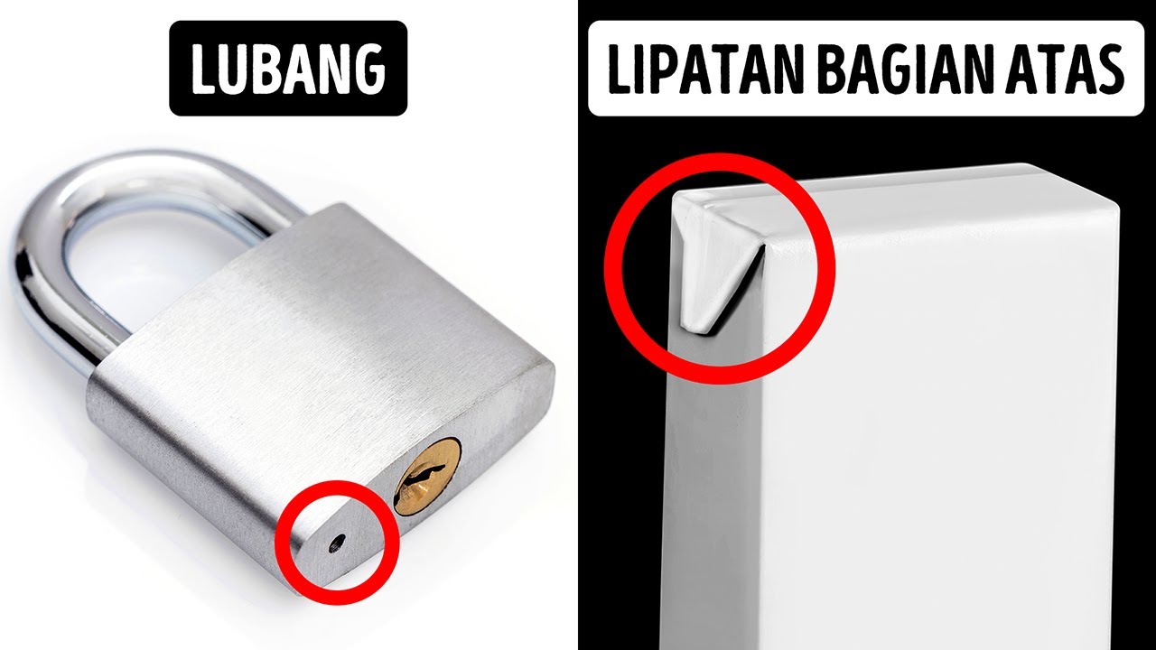Fungsi Tersembunyi 45 Barang Sehari-hari