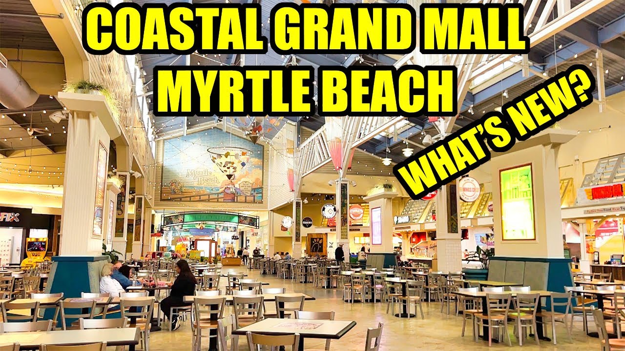 Что нового в торговом центре Coastal Grand Mall в Миртл-Бич!