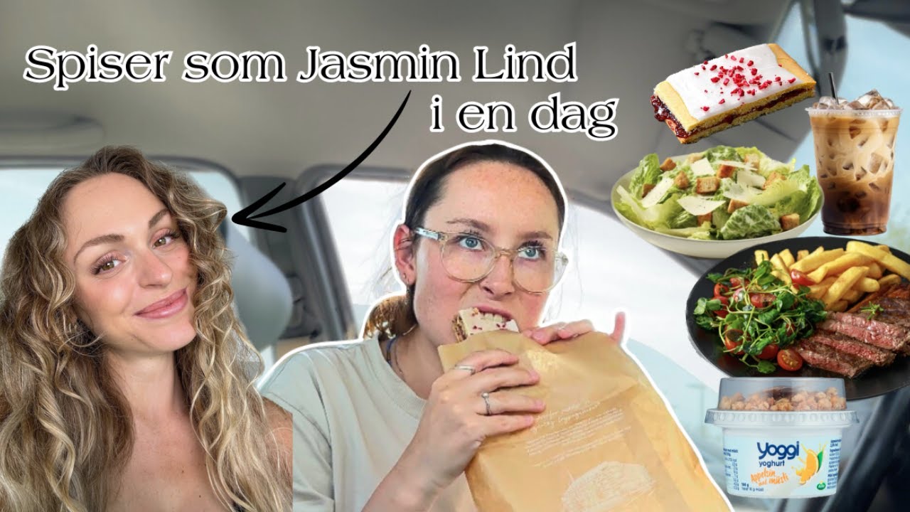 Spiser som JASMIN LIND i en dag / vlog