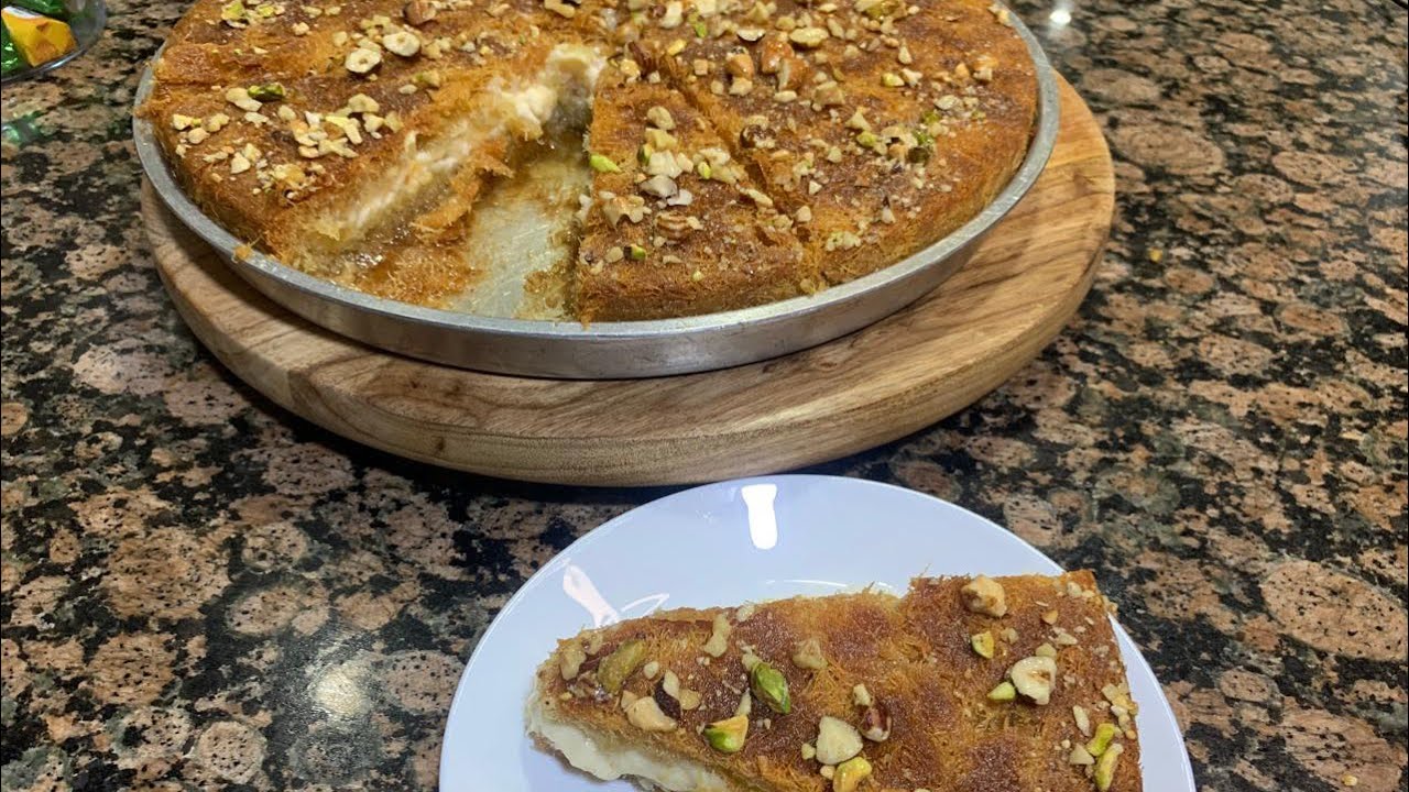 الكنافه بالكريمه 🤗مصريه قوي 😋